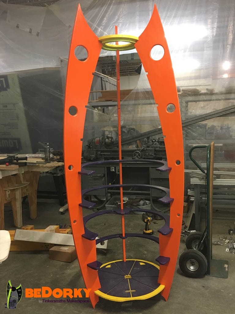 Assembly of the Dorkpod Skeleton