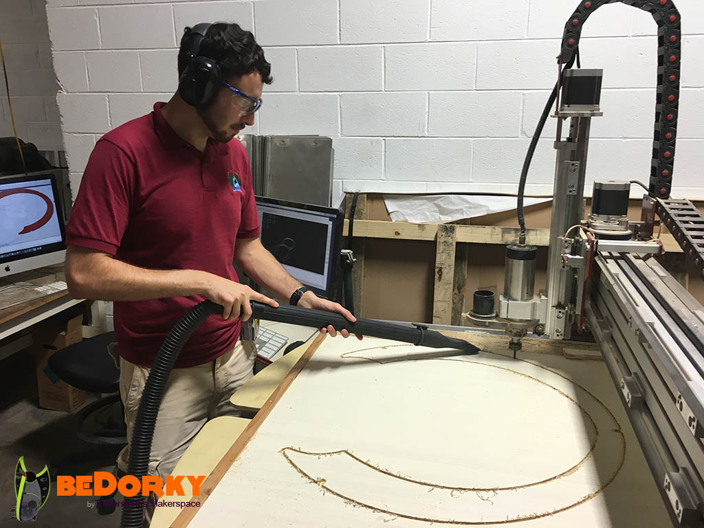 Dorkpod CNC Guardrails in Charlottesville Virginia