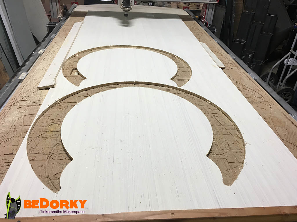 Dorkpod Guardrails on CNC in Charlottesville Virginia