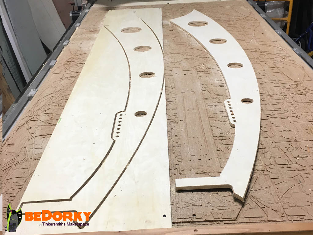 Dorkpod CNC Side Wings in Charlottesville Virginia