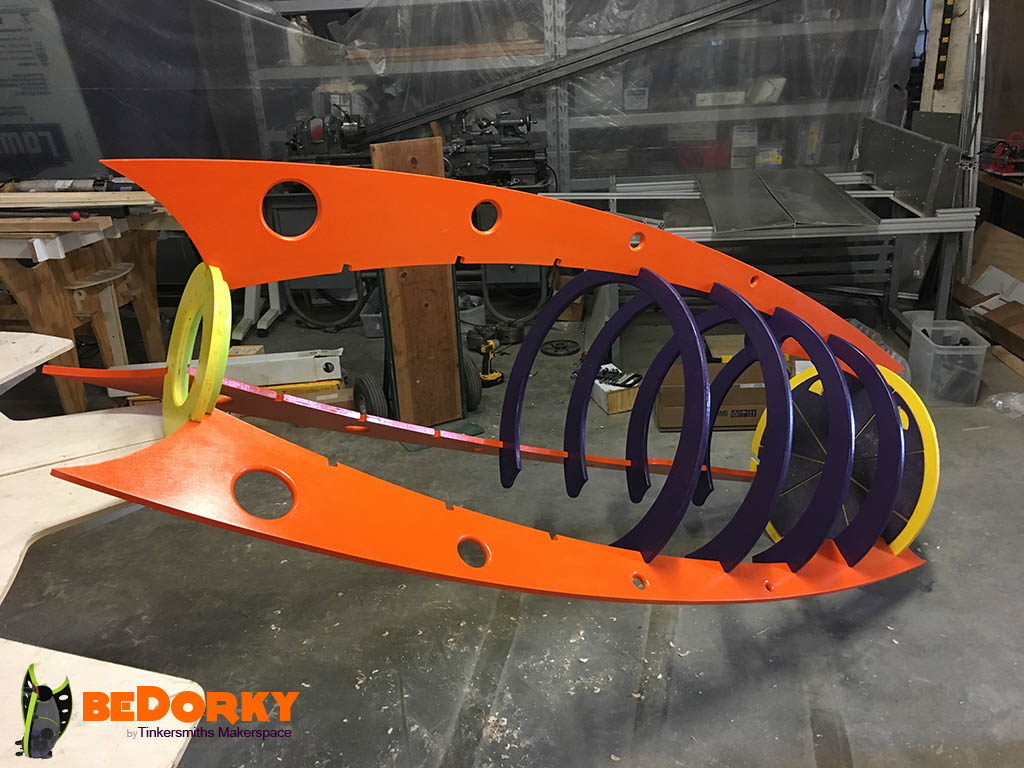 Assembly of the Dorkpod Skeleton