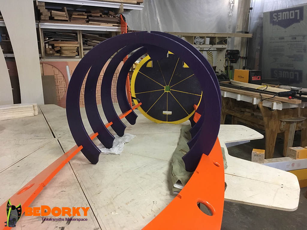 Dorkpod Guardrail Ribs Assembly