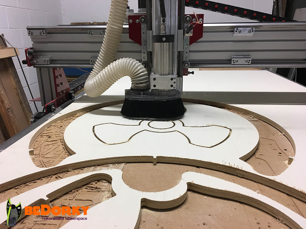 Assembling the Dorkpod Skeleton in Charlottesville Virginia