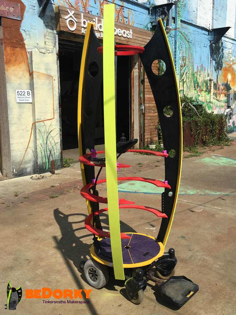 Black, Lime Green, Red and Yellow Dorkpod Kit Black, Lime Green, Red and Yellow Dorkpod Kit