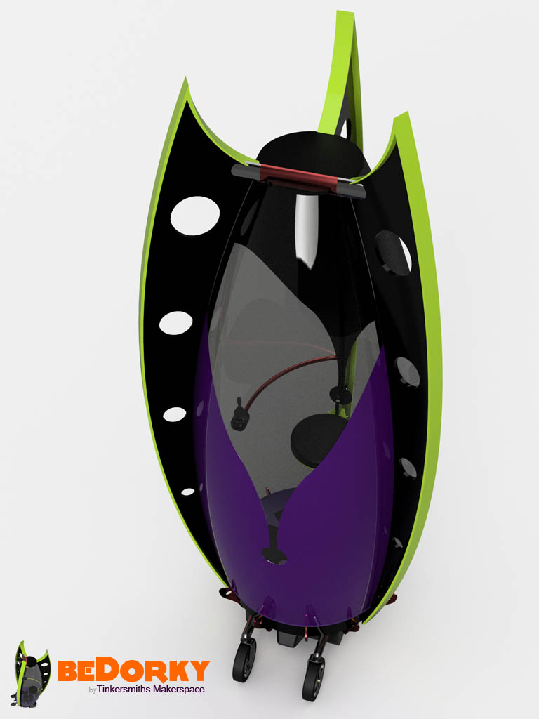 DIY Dorkpod Kit with formed shell